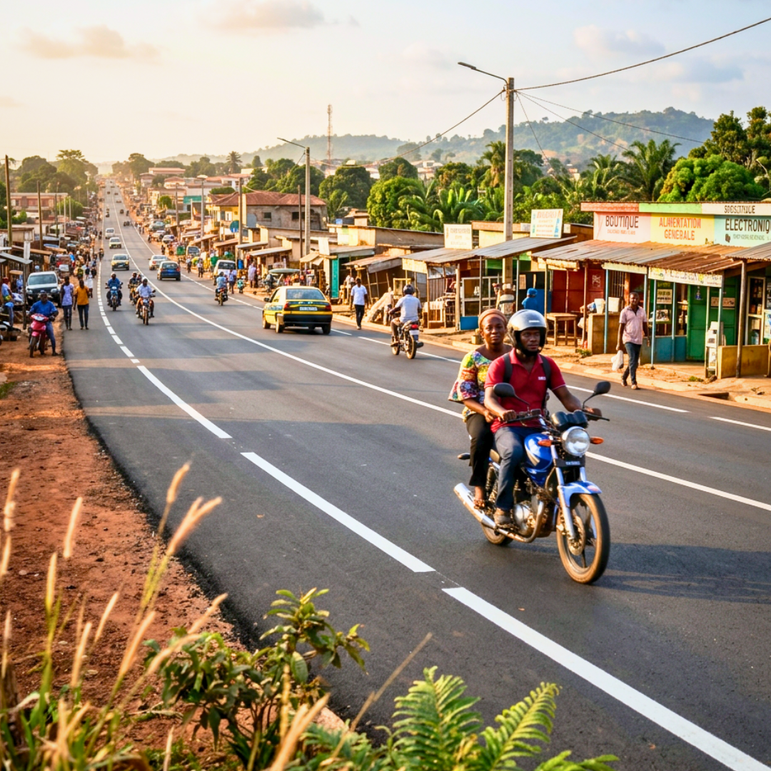 Ponts infrastructures routes Côte d'Ivoire